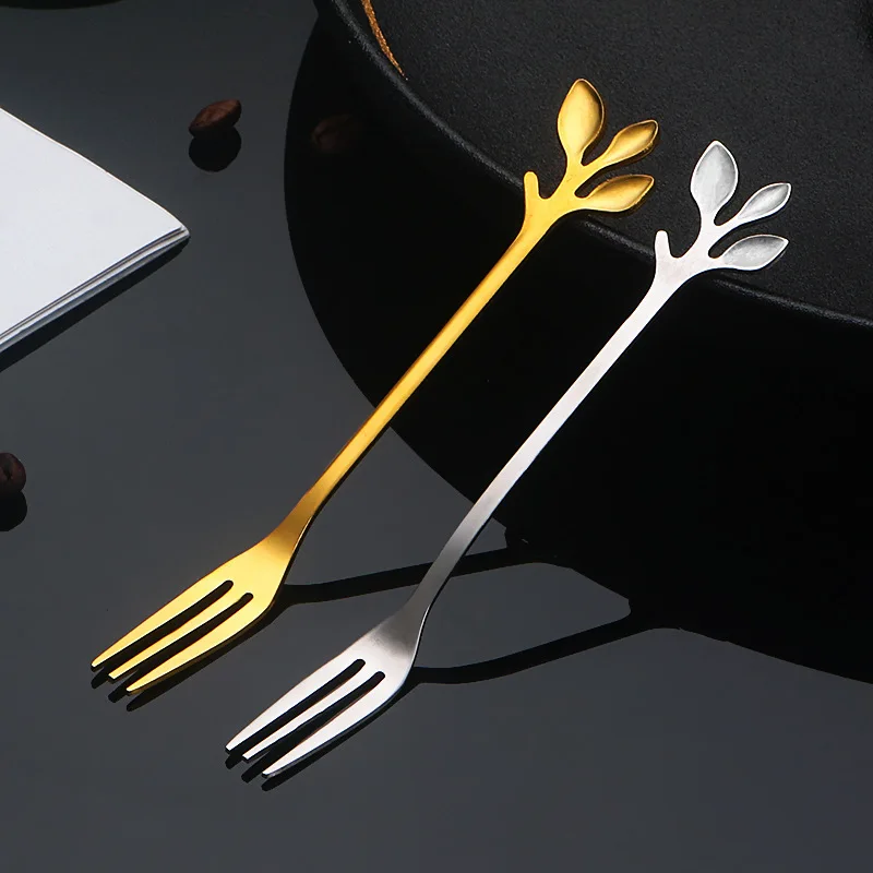 Набор столовых приборов, золотой, серебряный набор кофейных ложек, десертная ложка для смешивания, чайная ложка, роскошные столовые приборы из нержавеющей стали