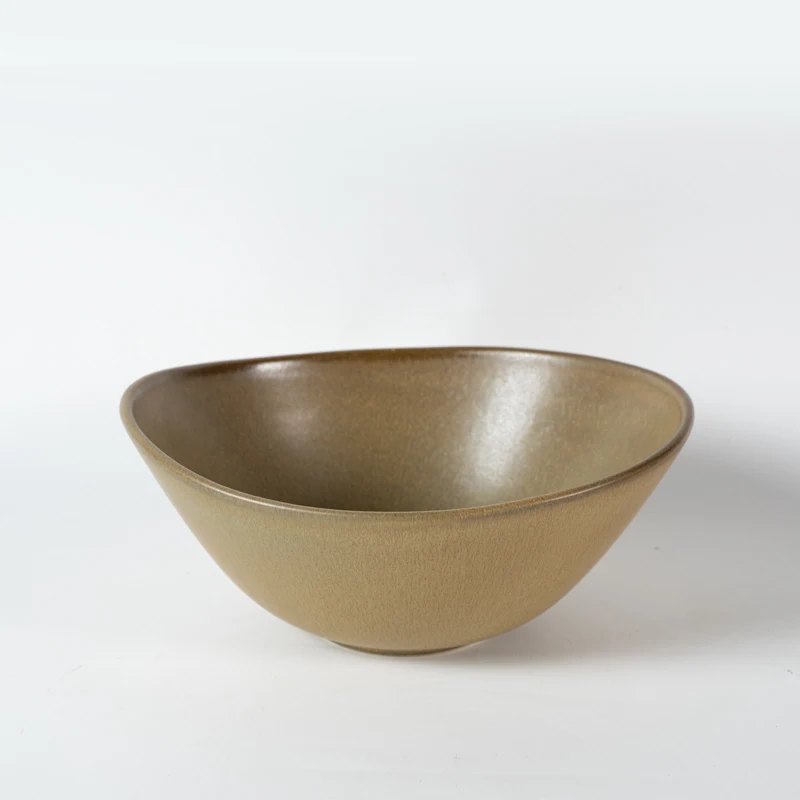 Керамический набор посуды цвета хаки для ресторана, бесплатная доставка, японские роскошные тарелки индивидуального дизайна