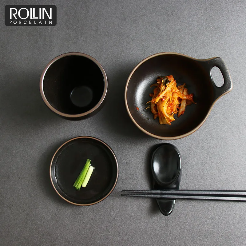 Японская посуда, наборы столовых приборов, цены, японская обеденная коробка для суши, керамический фарфор, японский обеденный набор