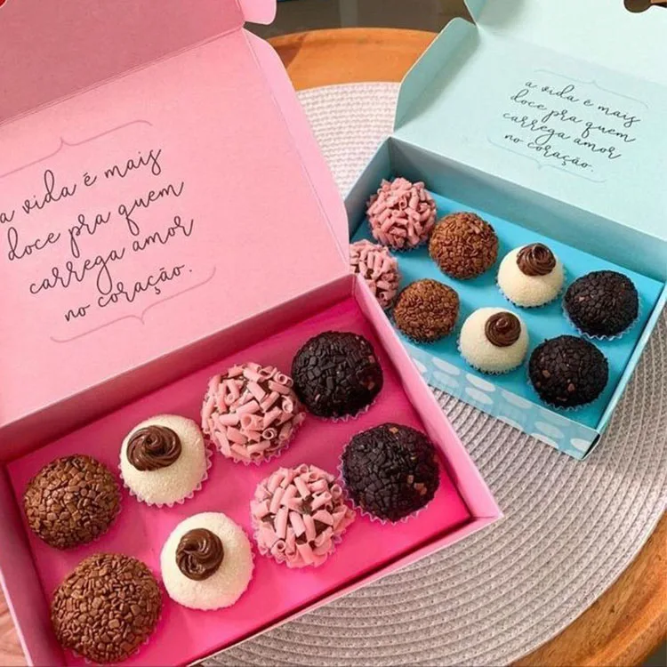 Экологичная упаковка для быстрого питания на вынос, упаковка для картофеля фри, коробка для кейтерингового гамбургера, разделитель бумажной коробки для выпечки, кондитерских изделий, шоколада