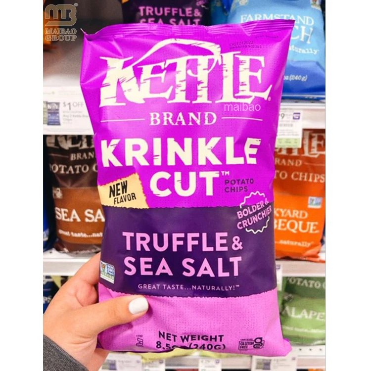 Оптовая продажа на заказ термосвариваемый небольшой алюминиевый пластиковый пакет для картофельных чипсов для еды, банановой упаковки для закусок, сумка для упаковки чипсов, подушка для еды