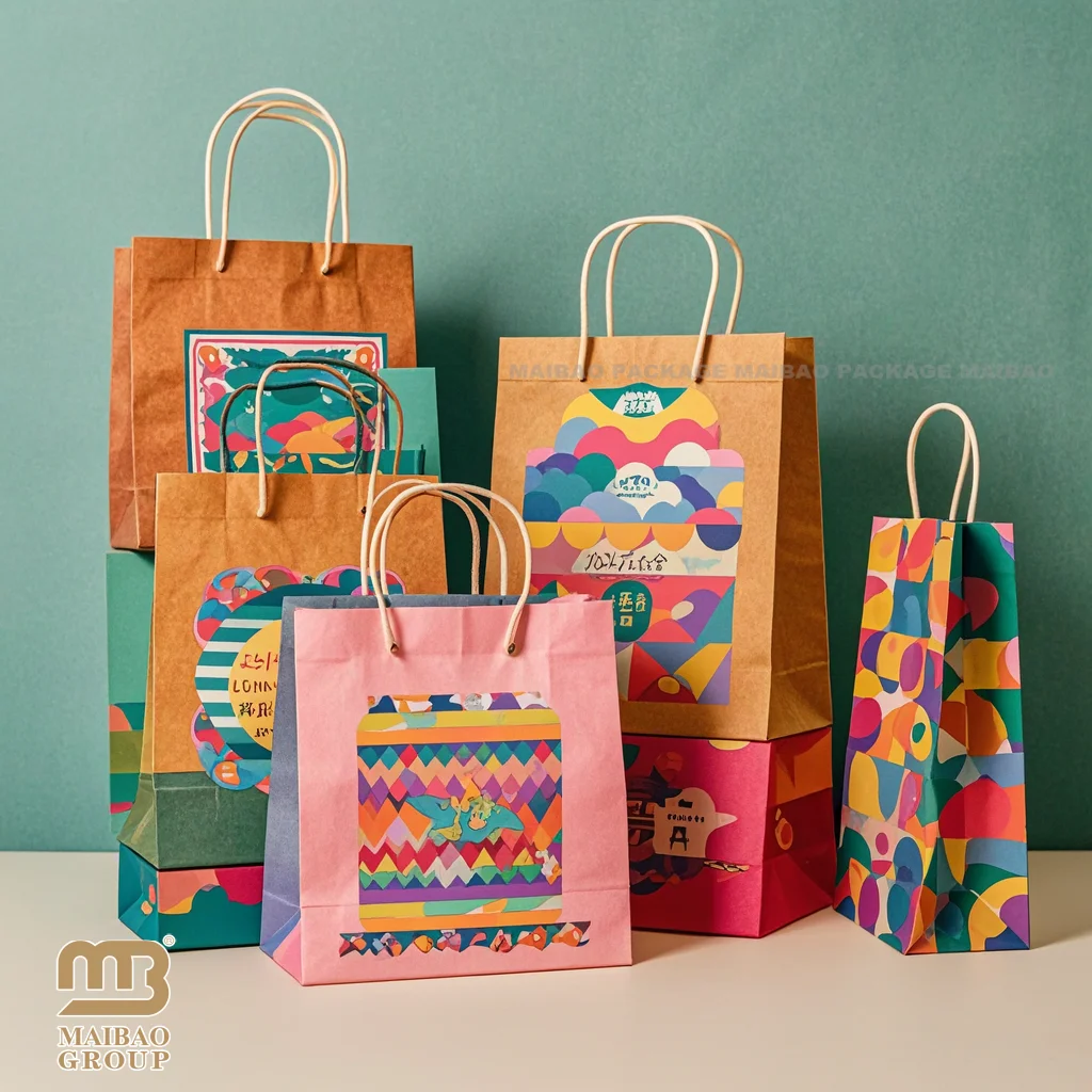 Оптовая продажа, дешевые напечатанные на заказ сумки для покупок En Bolsas De Papel, белые коричневые крафт-бумаги, спасибо, свадебные подарочные пакеты с ручками