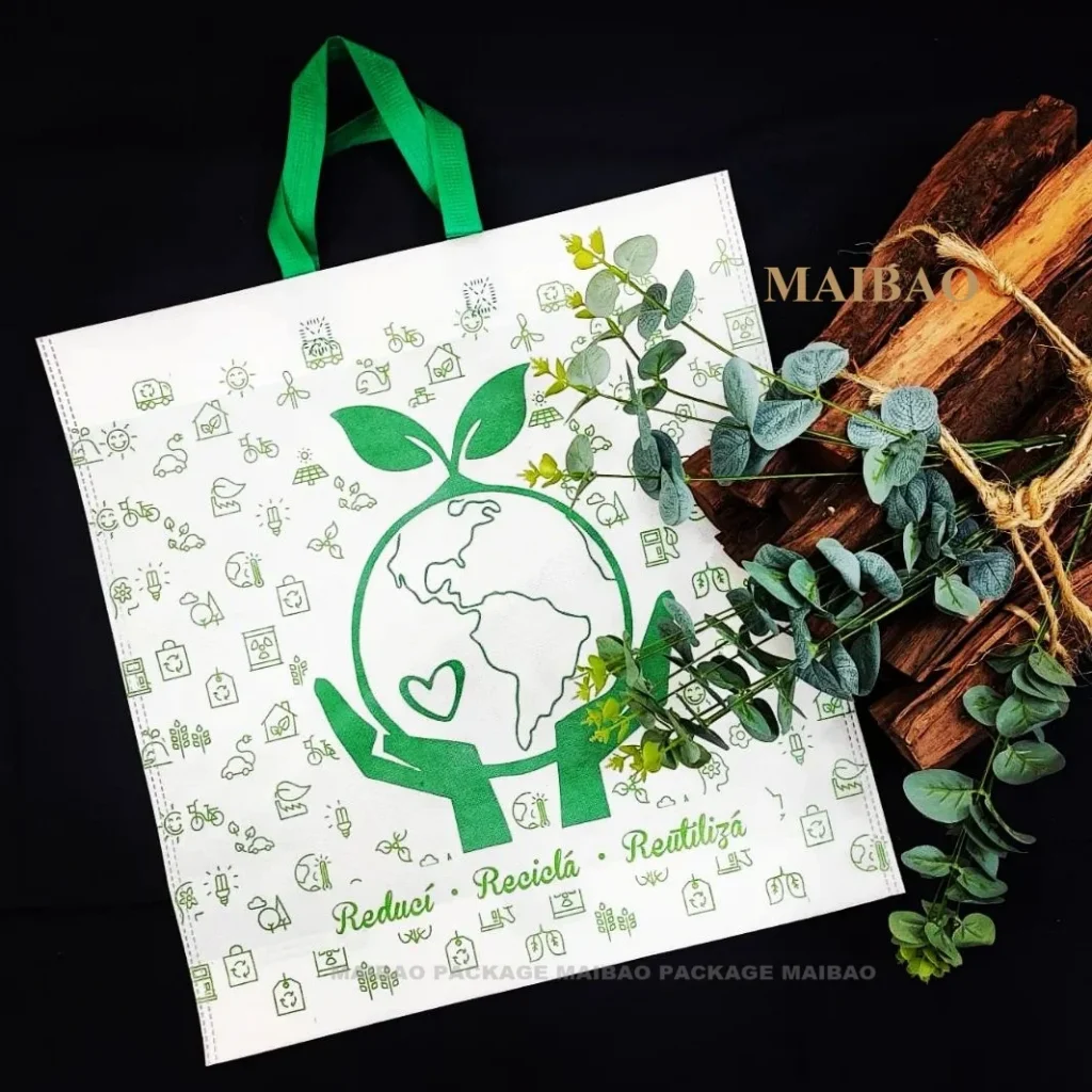 Рекламный многоразовый экологический складной продуктовый упаковка супермаркет складной тота на заказ не тканая сумка для покупок с логотипом