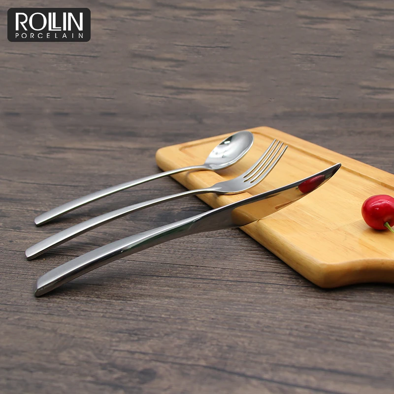 Лидер продаж, набор столовых приборов из серебра, обеденные ложки, вилки и ножи, набор столовых приборов из нержавеющей стали для банкета