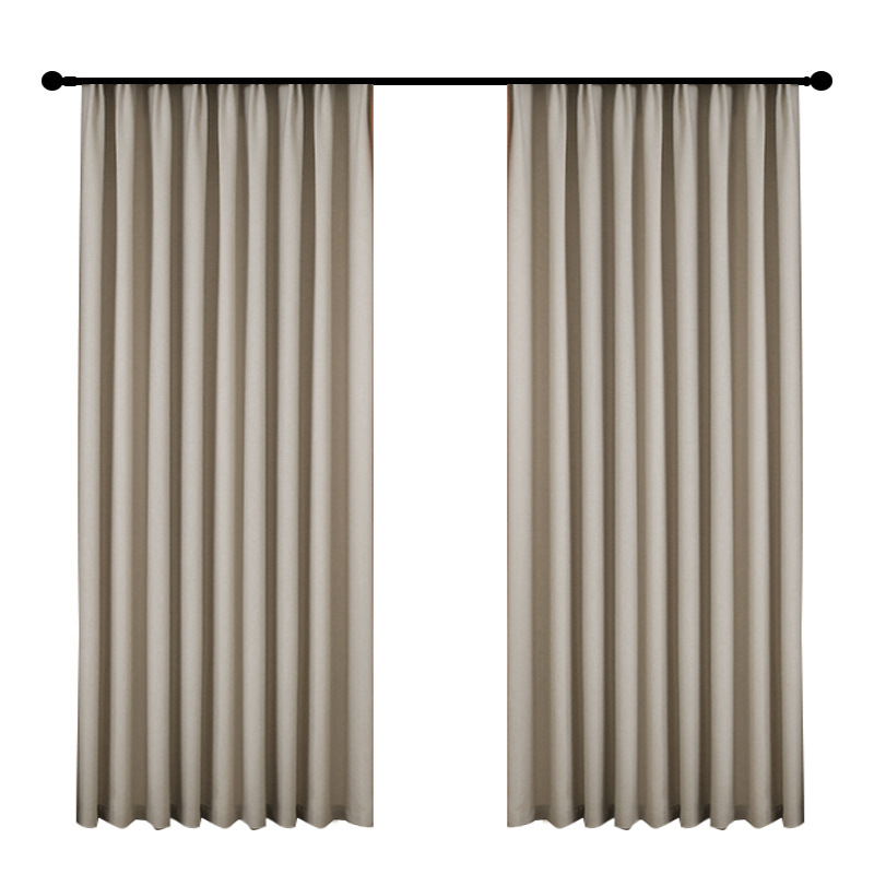 DaiRui Hotel Project Flame Retardant 100% Blackout Curtain Custom Size