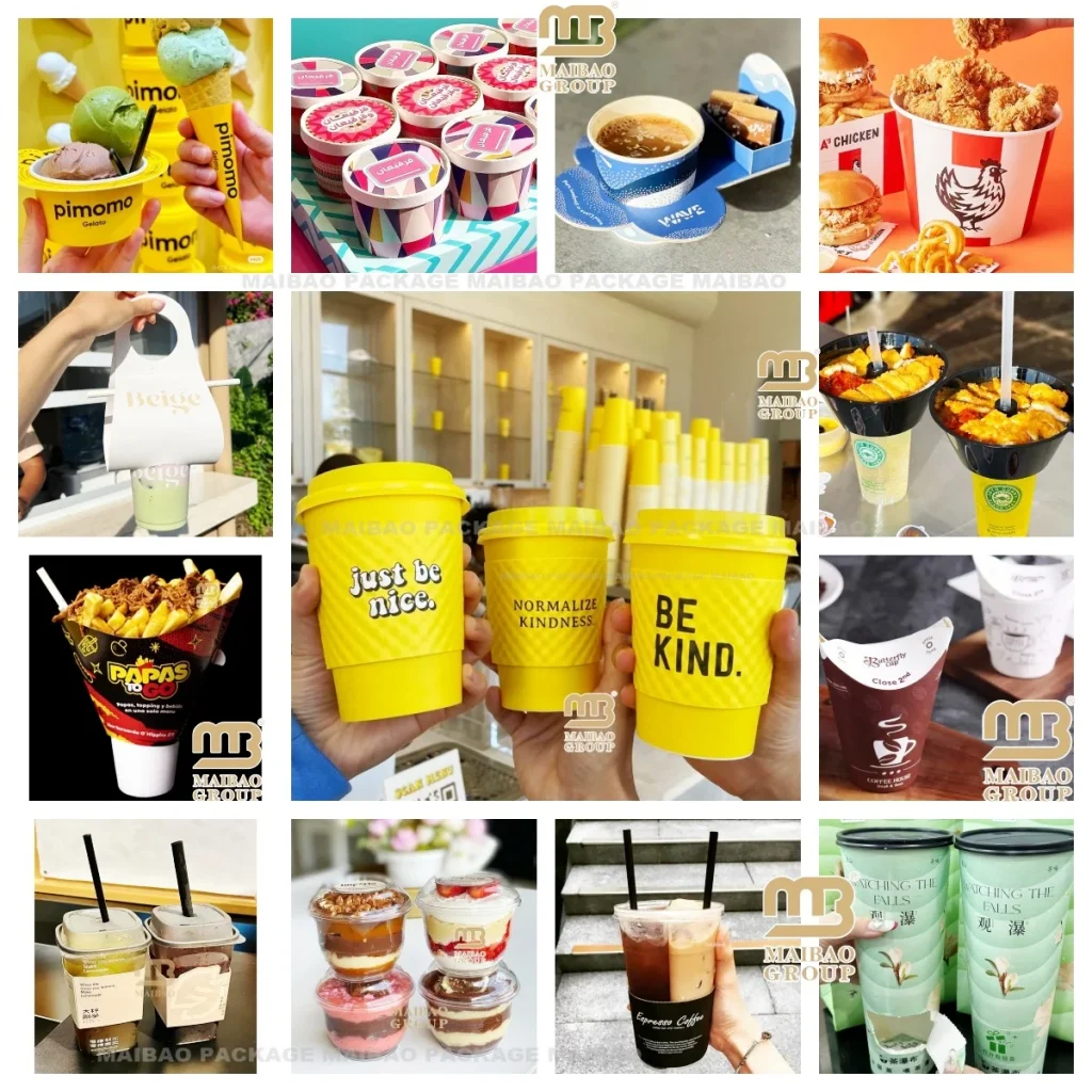 Золотая маркировка в форме, одноразовая пленка Matel с внутренним покрытием, пластиковая жесткая чашка для инъекций из полипропилена для кофе, молока, Боба, пузырькового чая