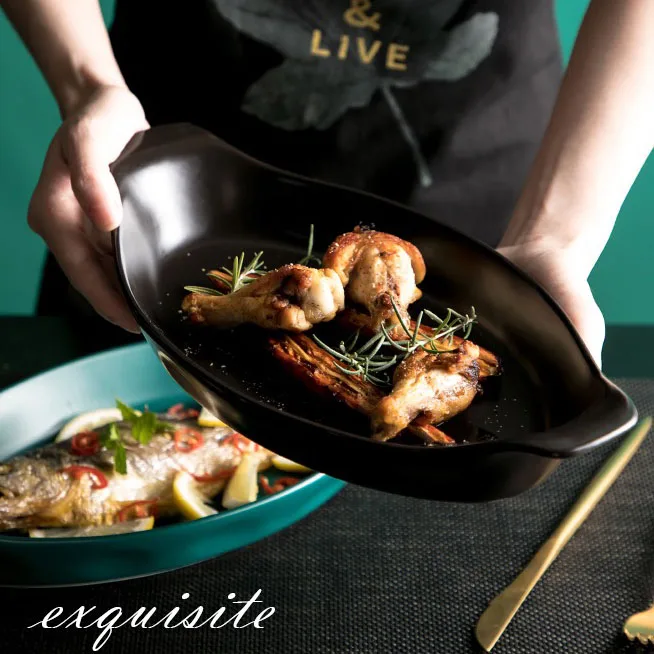 Оптовая продажа керамической формы для выпечки противни формы для выпечки прямоугольный противень противень для выпечки макарон