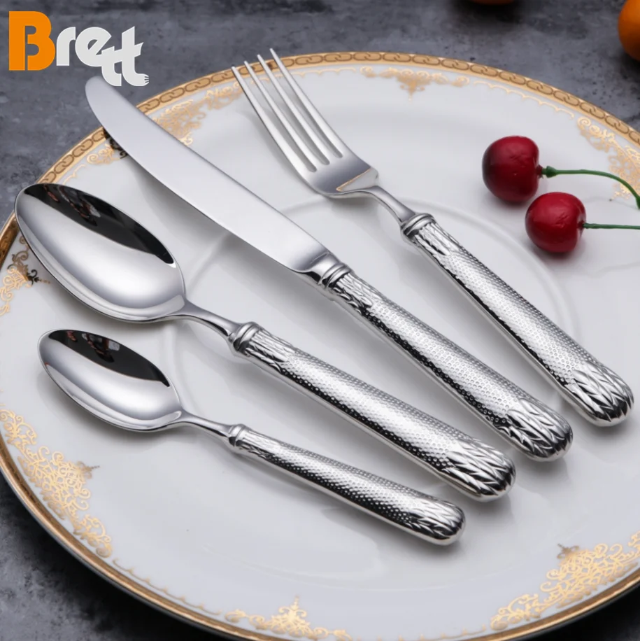 Немецкие столовые приборы, десятка самых продаваемых продуктов в Китае, элегантный набор столовых приборов, ложка и вилка