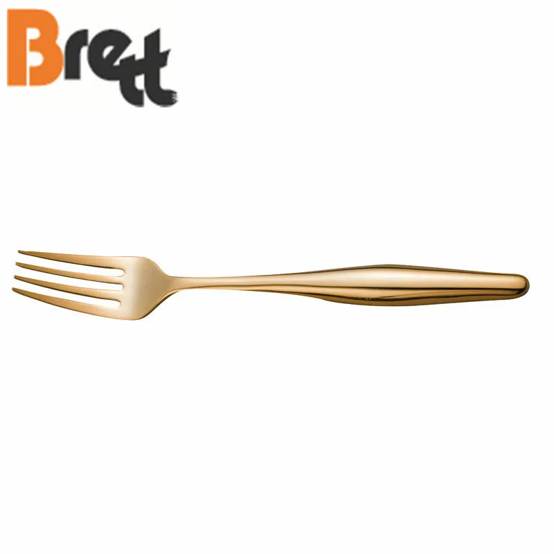 Столовые приборы из нержавеющей стали Royal с золотым покрытием, набор столовых приборов из 72 предметов