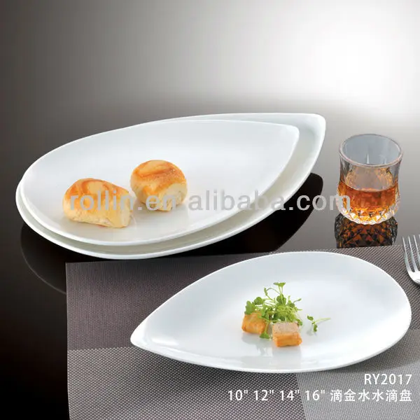 Самые продаваемые тарелки, тарелки для гостиничного ресторана, общественного питания, столовая посуда, белые керамические тарелки уникальной формы для свадеб