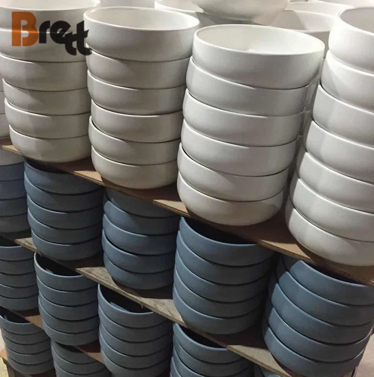 Скандинавские ресторанные миски по индивидуальному заказу, 6-дюймовые керамические белые тарелки для пиццы, круглые 8-дюймовые 10-дюймовые тарелки для стейка