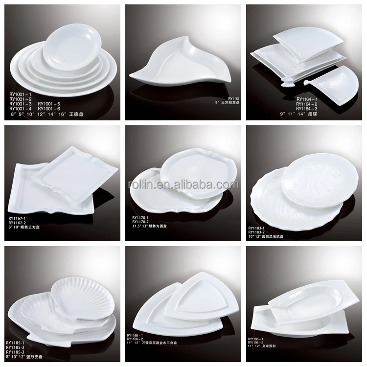 Белая фарфоровая тарелка для десерта, тарелка для обеда, тарелка для салата для отелей
