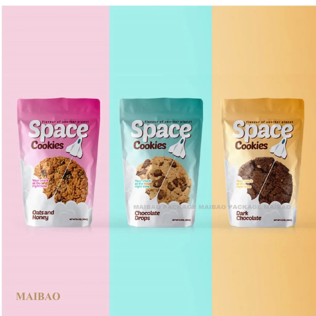 Биоразлагаемая алюминиевая фольга с индивидуальной печатью, матовая черная защита от детей, майларовая сумка на молнии для хранения продуктов с прозрачным передним окном