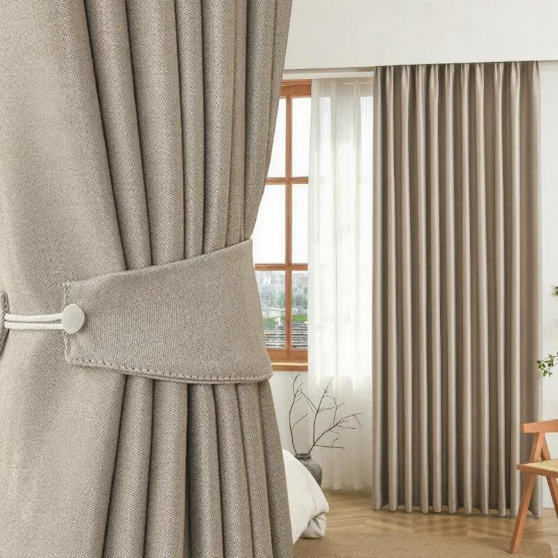 DaiRui Hotel Project Flame Retardant 100% Blackout Curtain Custom Size