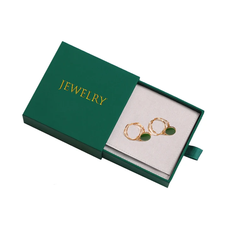 Индивидуальный дизайн Ваш собственный логотип Ящик Картонный бутик Упаковочная коробка для доставки Роскошная почтовая упаковка Упаковка для ювелирных изделий Серьги Подарочные коробки