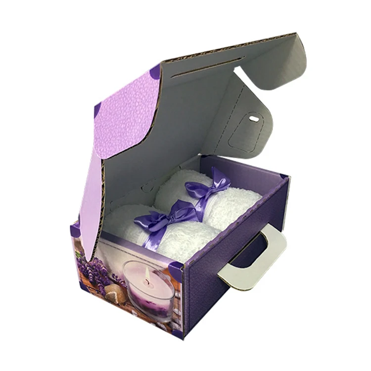 Дизайнерская сверхмощная ярко-розовая прямоугольная самоклеющаяся упаковка из гофрированной упаковки бумажная коробка для покупки премиального подарка на свадебное платье