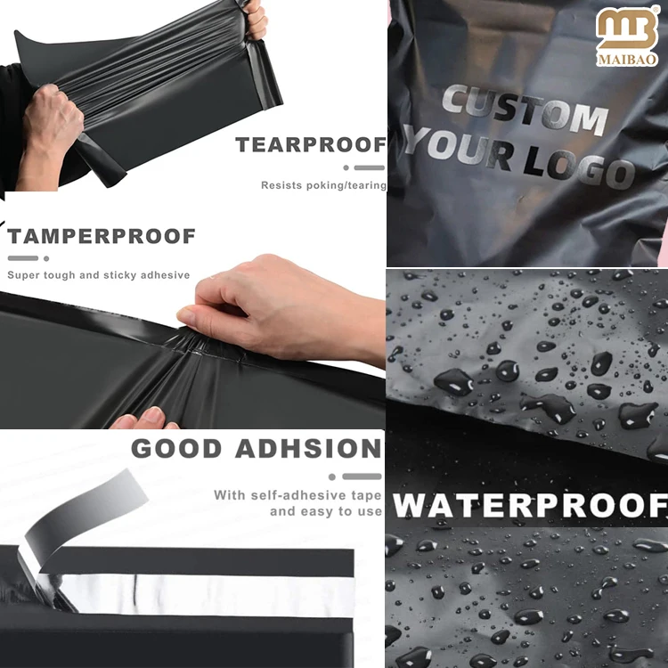 Биоразлагаемая полиэтиленовая почтовая сумка с печатью индивидуального логотипа, почтовая сумка, упаковка, экспресс-сумки, одежда, полиэтиленовая почта