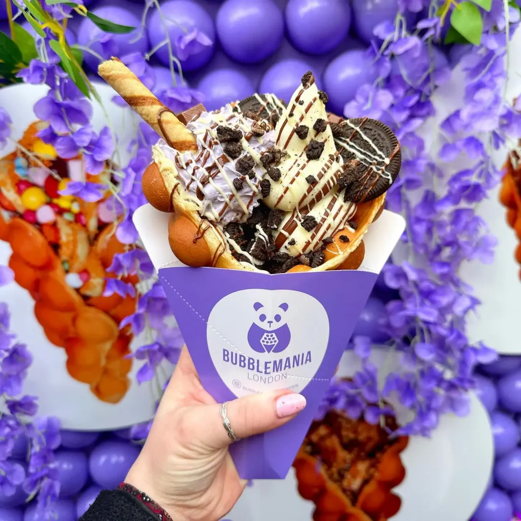 Держатель для крепированной бумаги пищевого качества с принтом на заказ, пузырьковая вафельная бумага, конус, упаковка, одноразовые бумажные конусы на вынос для блинов