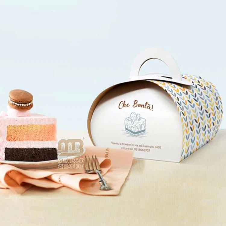 Оптовая продажа, индивидуальный логотип, сладкая кондитерская, коробка для печенья, шоколадная бумажная коробка, упаковка для выпечки, торта, подарочная коробка для десерта на День матери