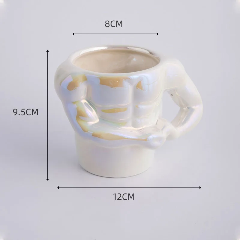 Ceramic Mug Funny Personality Creative Simple Colorful Coffee Cup Tea Cup Water Cup