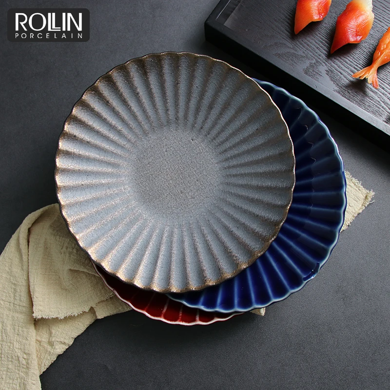 Поставщики фарфоровых столовых сервизов B2, набор керамических чашек, японская чаша, тарелки из белой пшеничной соломы, посуда, тарелка