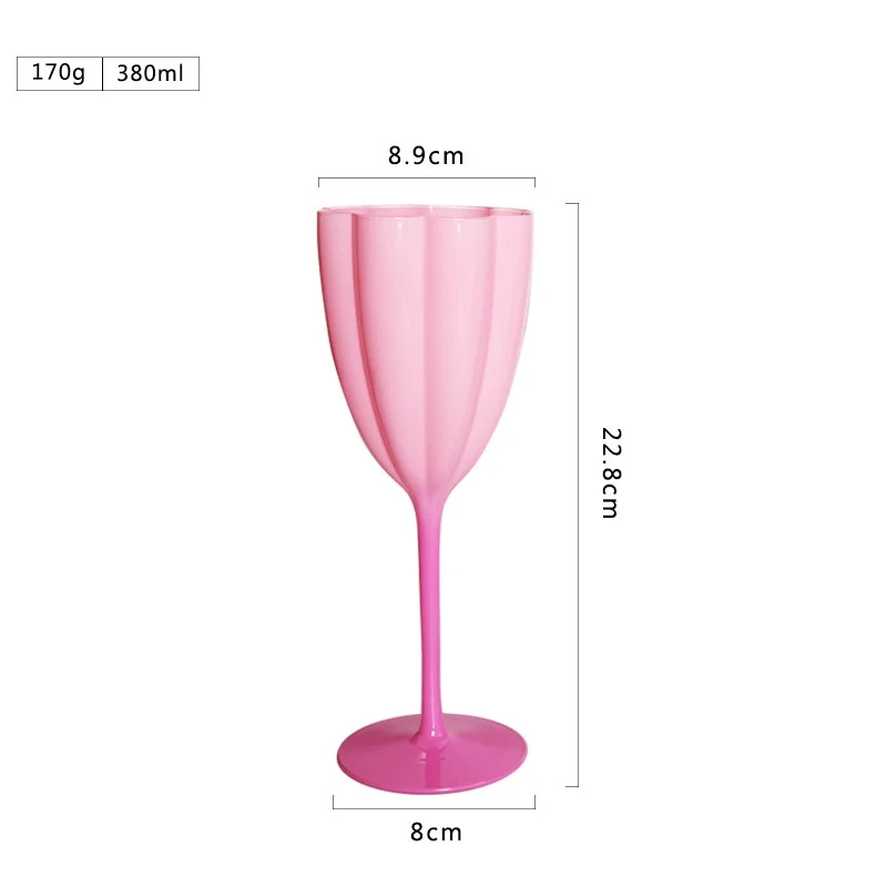 Винтажный европейский средневековый высокий бокал для вина с меняющим цвет цветочным дизайном, емкостью 380 мл, новые молочные кружки для деловых подарков