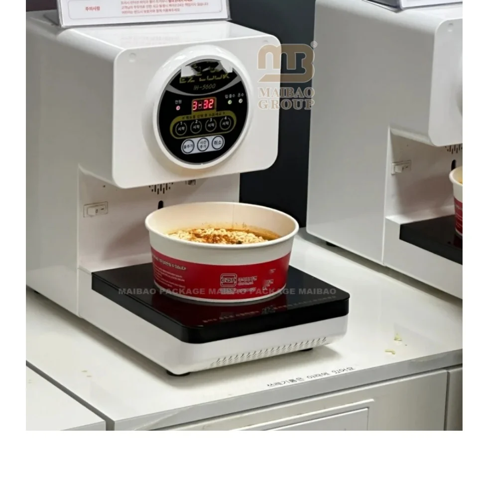 Одноразовая крафт-бумага на 32 унции, нагреваемая квадратная биоразлагаемая бумага для упаковки пищевых продуктов, контейнер для салатницы с крышками