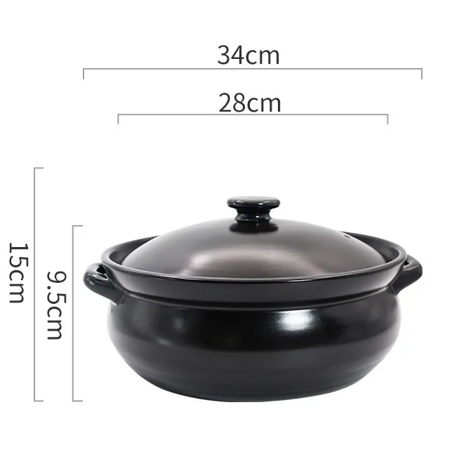 Factory Hot Sale Food Warmer Casserole & Container Round 3.3+4.7+5.8+8L Insulated Casserole Hot Pot Casserole