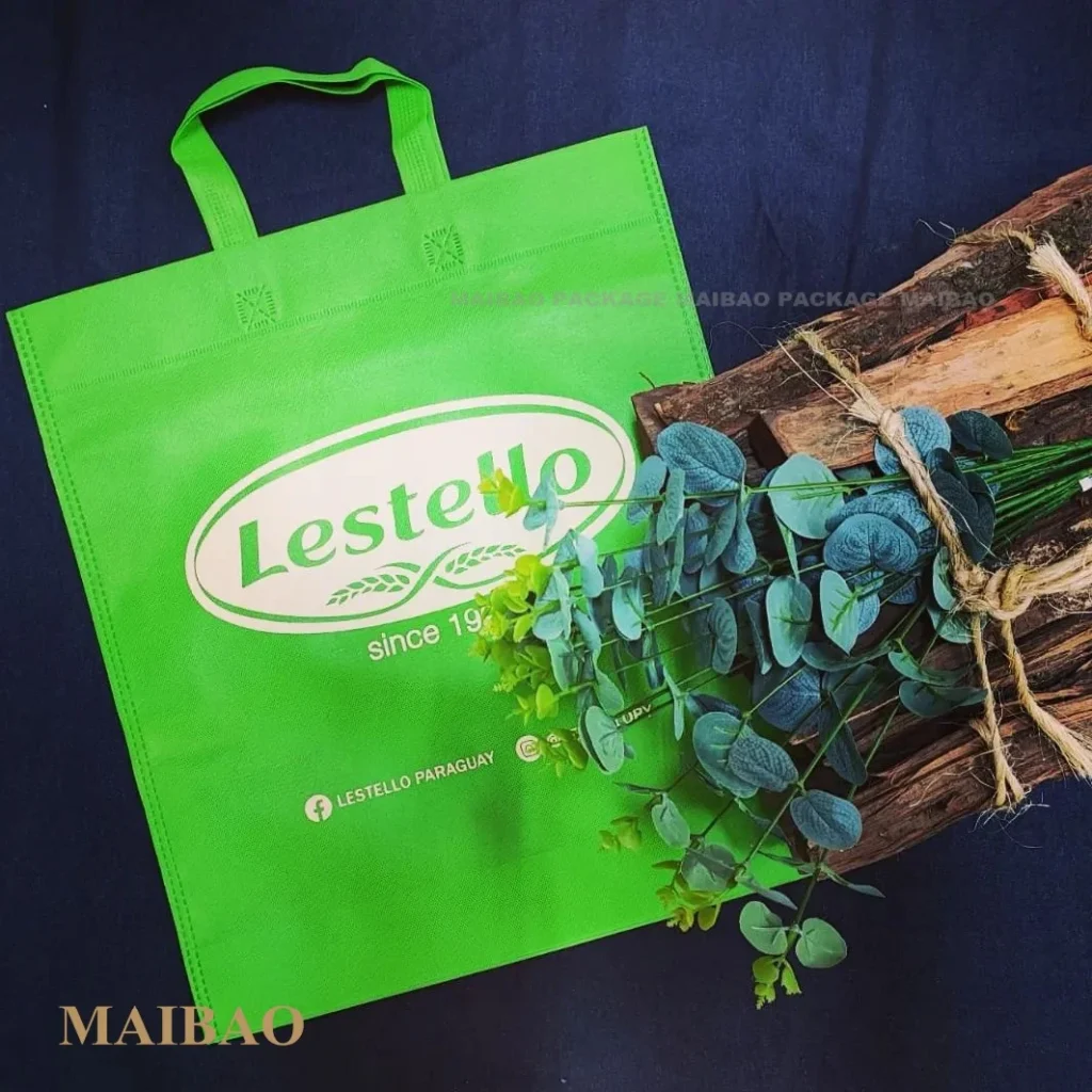 Оптовая продажа, персонализированная нетканая сумка, рекламная многоразовая тканевая сумка для покупок, ламинированная нетканая сумка для покупок из полипропилена