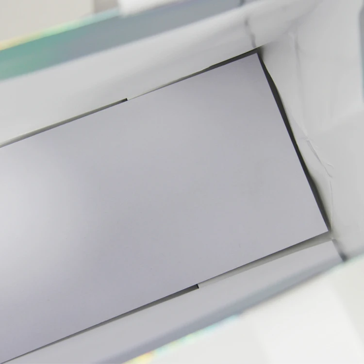 Печать логотипа, голограмма, голографическая лазерная цветная бумага для макияжа, подарочная сумка для покупок, бумажная сумка для косметической упаковки