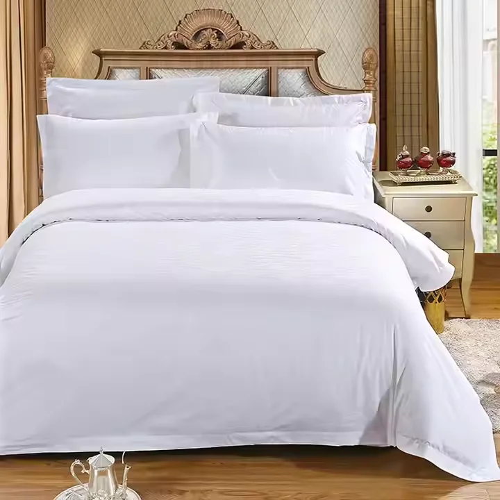 Роскошный комплект постельного белья размера «king-size» премиум-класса из 100% хлопка, дышащее охлаждающее одеяло с плоскими простынями