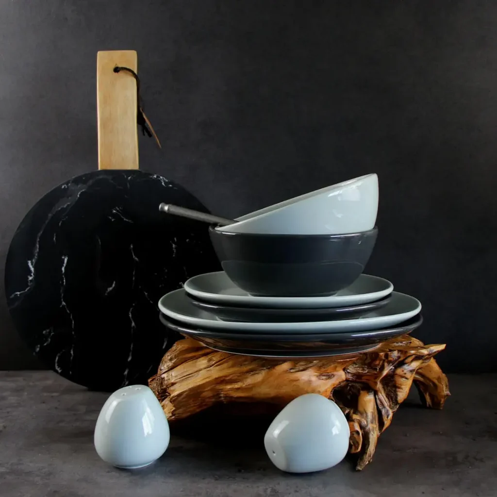 Набор столовой посуды для ресторанов, тарелки, керамическая посуда, элегантный изысканный фарфоровый обеденный набор, маленькие белые фарфоровые тарелки