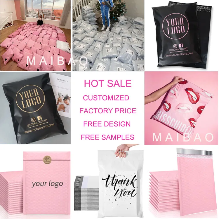 Экологичный устойчивый биоразлагаемый пластик, доставка, почтовая доставка, полиэтиленовый почтовый пакет, курьерские листовки, полиэтиленовый пакет