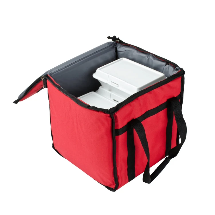 Индивидуальная водонепроницаемая сумка для доставки еды на вынос, нетканого полиэстера, изолированная сумка-тоут для покупок с морозильной камерой