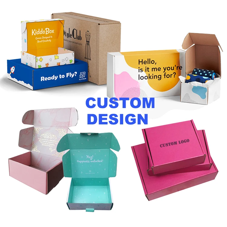 Оптовая продажа розовый коричневый картон пустой тюбик с жидкой помадой подарок PR почтовая упаковка косметические украшения для ухода за кожей коробки из крафт-бумаги