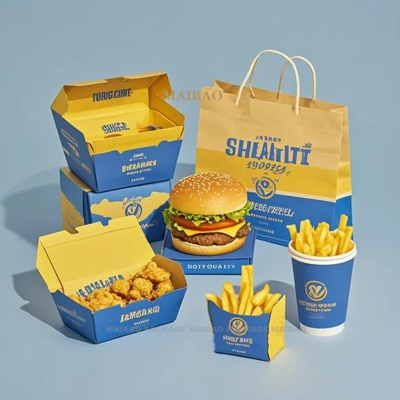 Саудовская Аравия Аль-Байк Гамбургер Бургер Картофель фри Жареная курица Ведро Семейные бумажные коробки Ведро для фаст-фуда Упаковочный контейнер