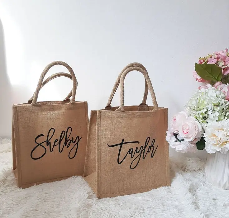 Производители оптовая продажа, многоразовая упаковка для подарков ручной работы, пляжная сумка из мешковины, большая сумка с логотипом, джутовые сумки для покупок