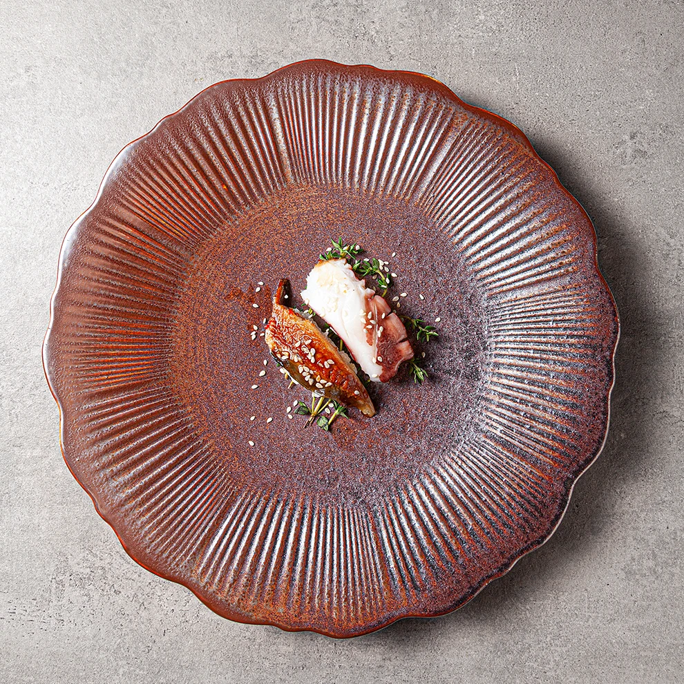 Наборы столовой посуды Роскошные фарфоровые золотые керамические домашние обеденные тарелки на заказ Набор керамической посуды