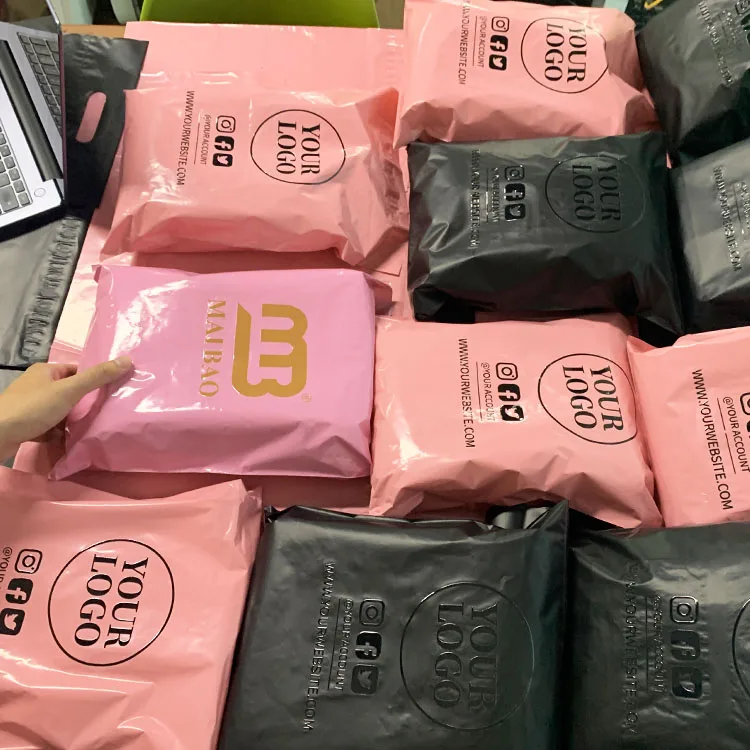 Напечатанный на заказ логотип, 100% экологически чистый дом, компостируемый полиэтиленовый почтовый ящик, пластиковый почтовый ящик, одежда, почтовая доставка, упаковка, почтовые пакеты для одежды