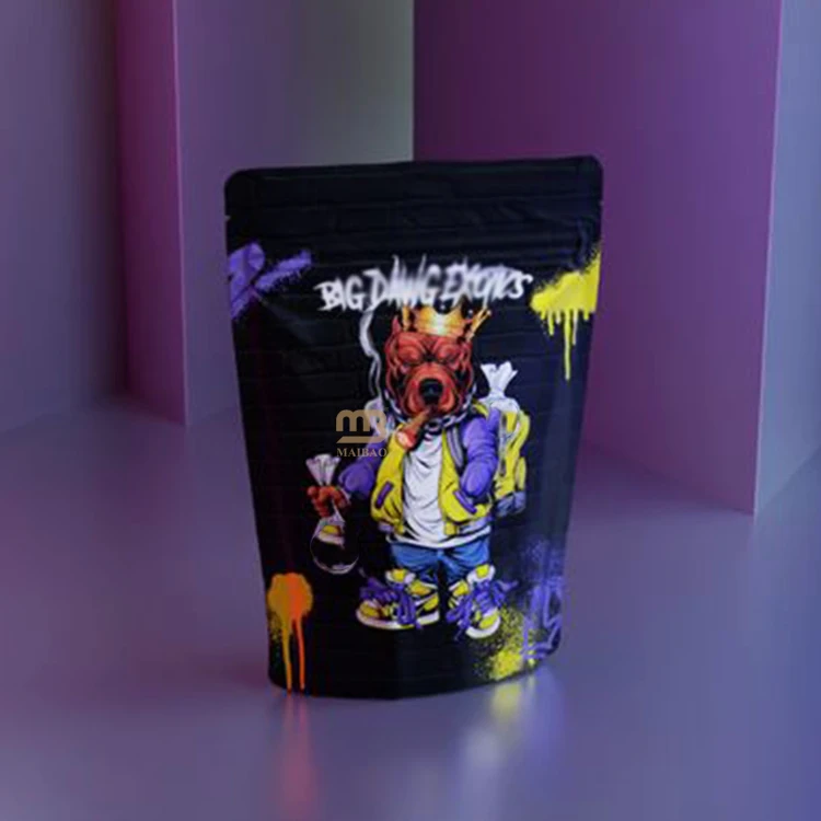 Оптовая продажа, термосвариваемые майларовые пакеты, 1 г, многоразовые матовые алюминиевые фольги, застежка-молния, майларовые голографические сумки, защита от запаха, майларовые сумки 3,5 на заказ