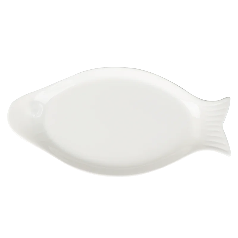 Керамические тарелки в форме рыбы 18 дюймов, посуда, дизайн кухни, ужина, фарфоровые тарелки на заказ