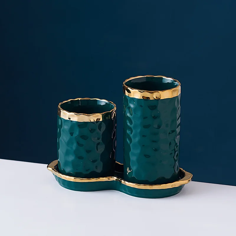 Wholesale Creative Ceramic Chopsticks Container Household Drainer Chopstick Storage Jar for Kitchen Storage