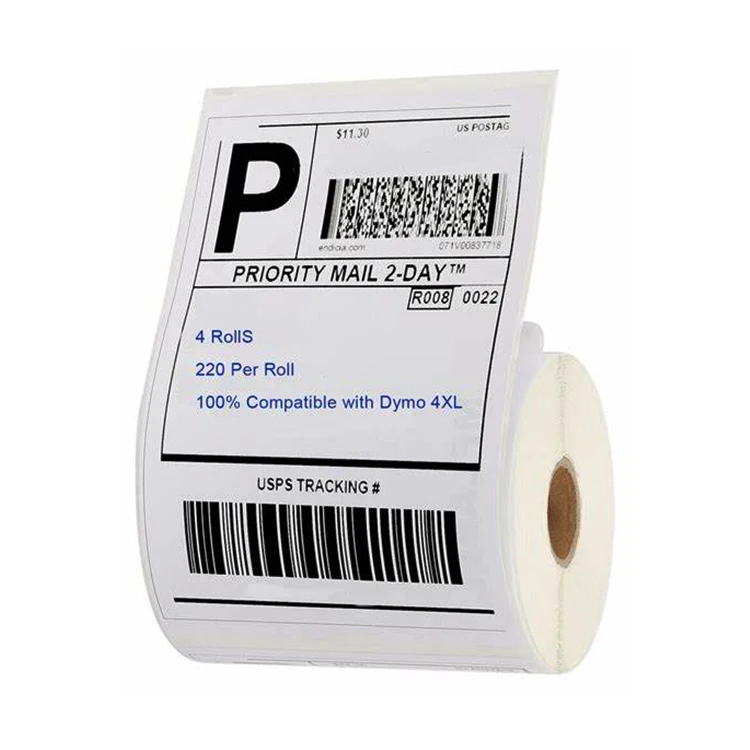 Пользовательская печатная рулона наполовину листовые конверты с клейкой.