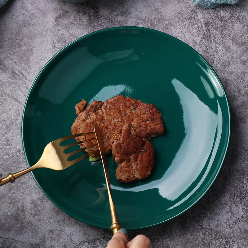 Горячие тарелки для продажи, керамический обеденный сервиз, керамическая посуда Pratos De Porcelana для оптовой продажи производителя, дешевая цена