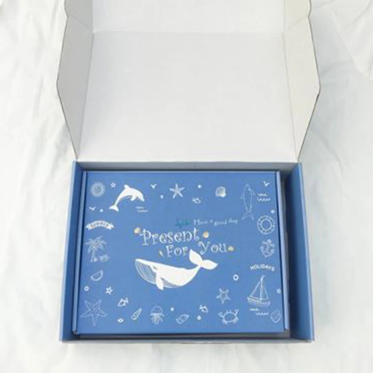 Дизайнерская сверхмощная ярко-розовая прямоугольная самоклеющаяся упаковка из гофрированной упаковки бумажная коробка для покупки премиального подарка на свадебное платье