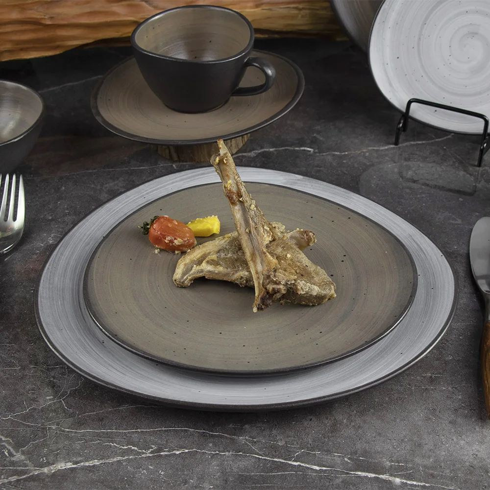 Хорошая цена, нерегулярный набор тарелок, фарфоровые тарелки для общественного питания, роскошная посуда, фарфоровые тарелки для ресторанов и отелей