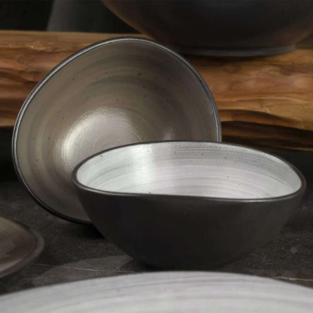 Оптовая продажа, 340 мл, 640 мл, 1350 мл, 3050 мл, прочная глазурованная керамическая фарфоровая салатница, посуда, фарфоровые миски