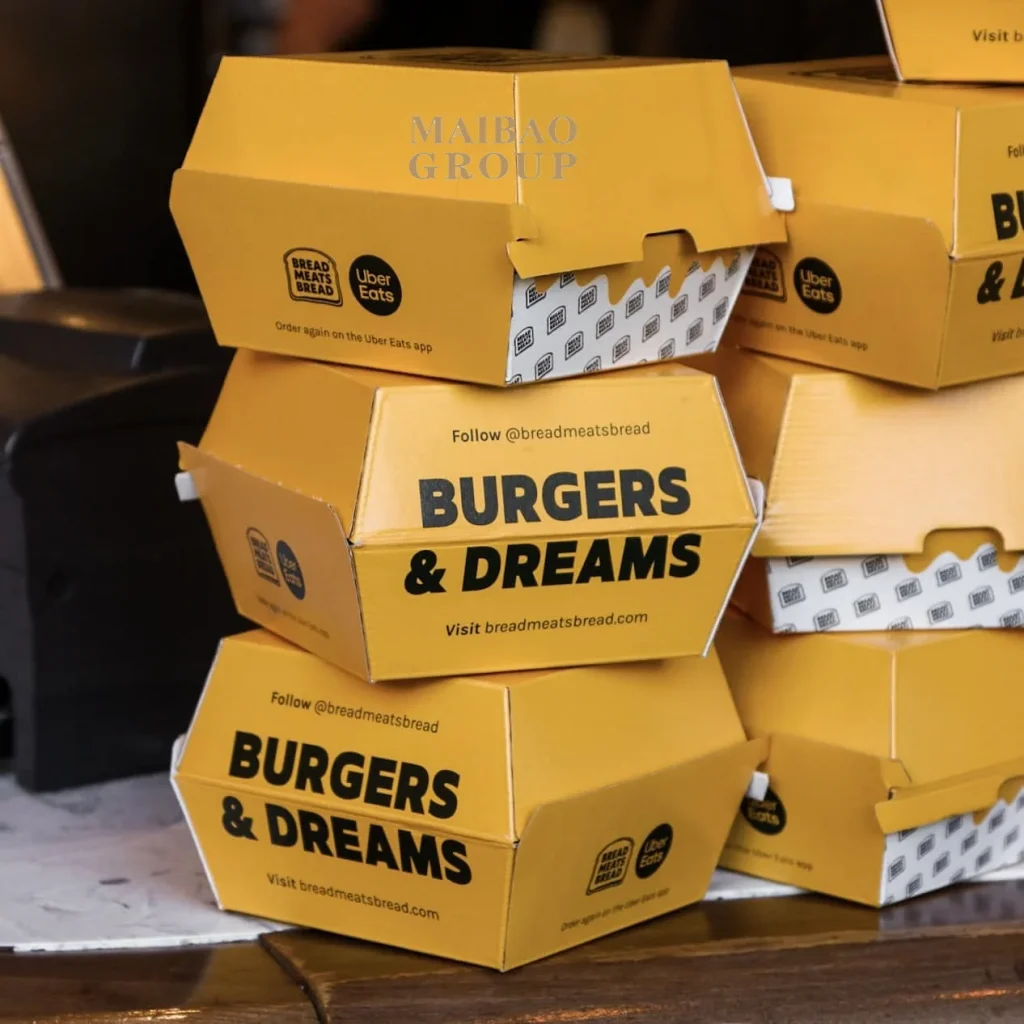 Одноразовый контейнер для еды на вынос, чип для картофеля фри, коробка для хот-догов, фаст-фуд, упаковка для гамбургеров с жареной курицей, коробка для гамбургеров