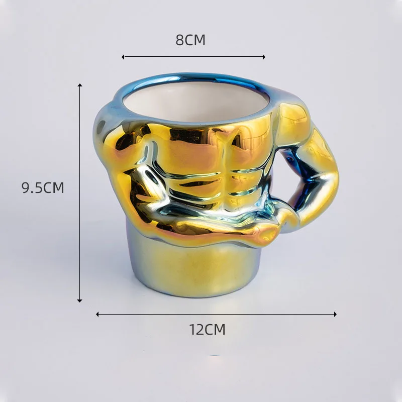 Ceramic Mug Funny Personality Creative Simple Colorful Coffee Cup Tea Cup Water Cup