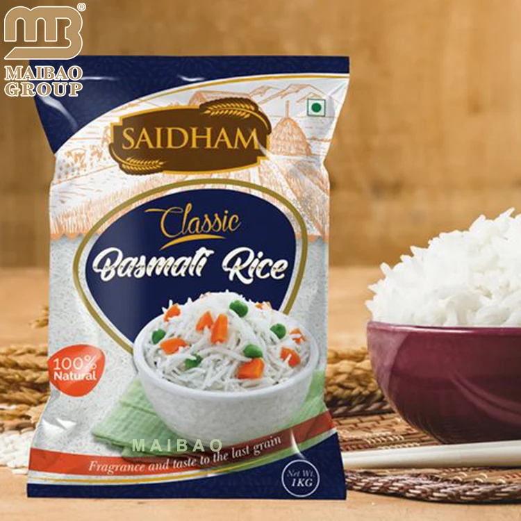 Индивидуальный логотип напечатан экологически чистые устойчивые биоразлагаемые 1 кг 3 кг 5 кг ПП нейлоновые пластиковые пакеты для упаковки риса